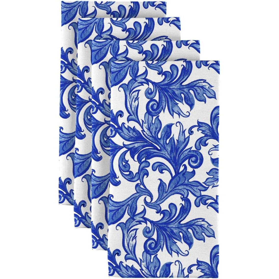 servilletas-azules-estampadas