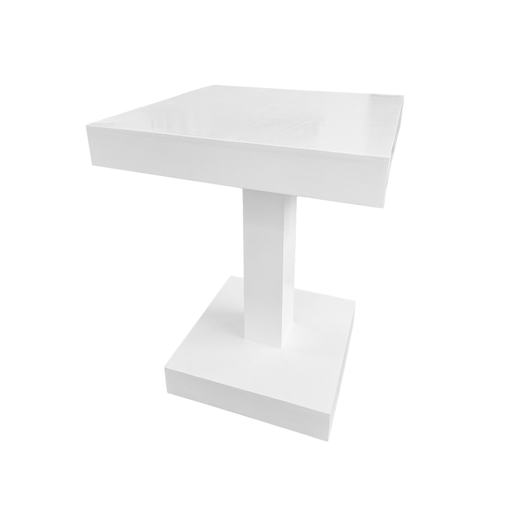 mesa-cuadrada-blanca-baja